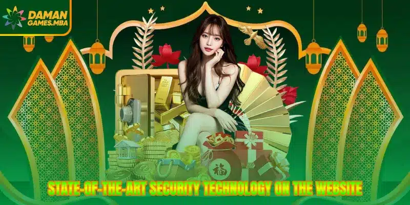 State-of-the-art security technology on the website